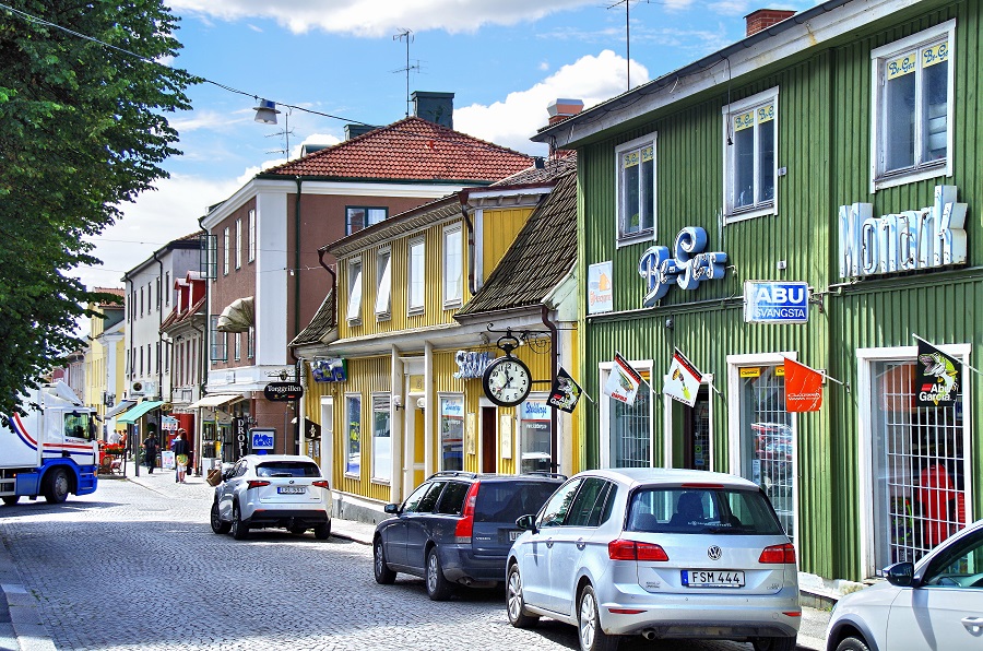 Gamla byggnader i Askersund
