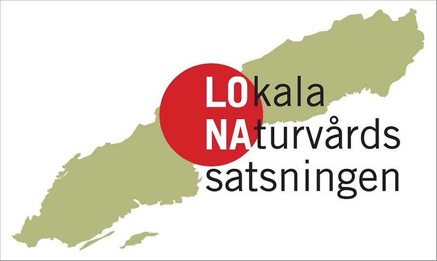 Logotyp för Lokala naturvårdssatsningen, LONA